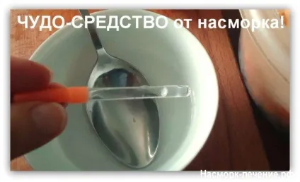 Лікування нежиті часником (часником) Лікування нежиті часником