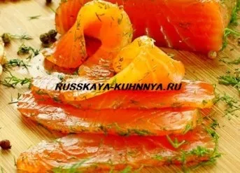 Малосольний лосось приготування за добу