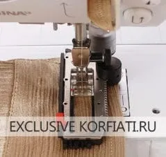 Машинні лапки і їх застосування - поради Анастасії корфіаті (Лапка потаємних стібків) Машинні лапки і їх застосування - поради Анастасії корфіаті