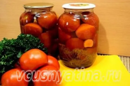Мариновані помідори з морквою рецепт (морквою) Мариновані помідори з морквою рецепт
