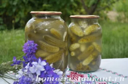 Мариновані огірки на зиму без оцту, за маминим рецептом - домашній ресторан (Чорний перець горошком) Мариновані огірки на зиму без оцту, за маминим рецептом - домашній ресторан