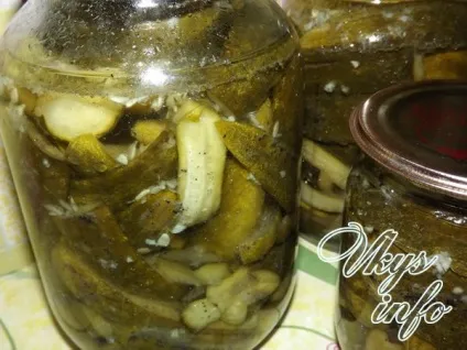 Мариновані огірки шматочками на зиму рецепт з фото (оцет) Мариновані огірки шматочками на зиму рецепт з фото