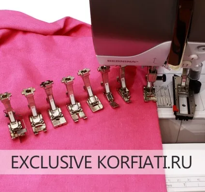 Машинні лапки і їх застосування - поради Анастасії корфіаті (машинні) Машинні лапки і їх застосування - поради Анастасії корфіаті