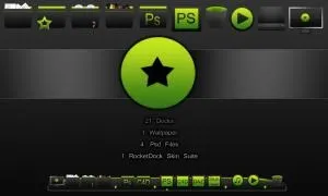 Скіни для rocketdock - панелі і іконки (скіни для rocketdock) Скіни для rocketdock - панелі і іконки