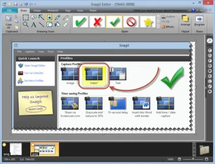 Snagit - зробить скріншот і запише відео з екрану (snagit) Snagit - зробить скріншот і запише відео з екрану