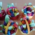 Майстер-клас «кошик з квітами для мами»