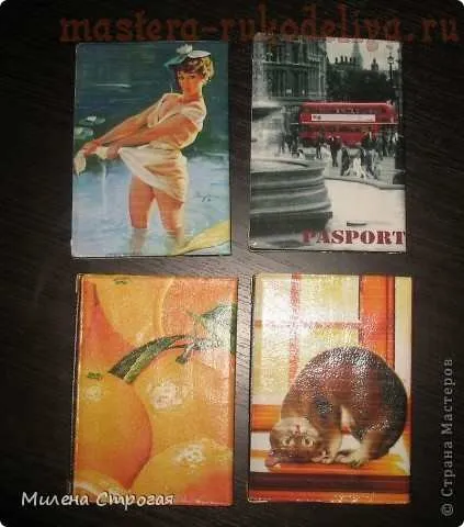 Майстер-клас з декупажу обкладинка для паспорта (як зробити декупаж для початківців) Майстер-клас з декупажу обкладинка для паспорта