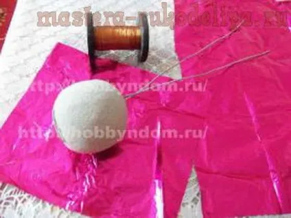 Майстер-клас по букетів з цукерок вишня