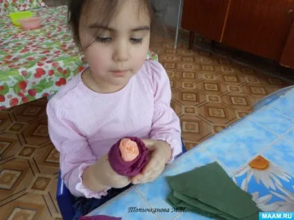 Майстер-клас «букет для мами