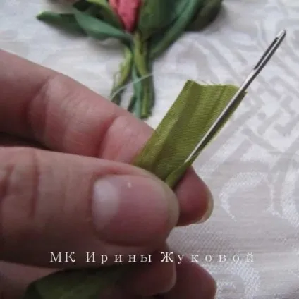 Майстер-клас з вишивки стрічками букет з тюльпанами (букет) Майстер-клас з вишивки стрічками букет з тюльпанами
