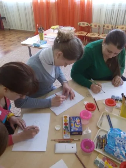 Майстер-клас для педагогів «нетрадиційні техніки» (техніки) Майстер-клас для педагогів «нетрадиційні техніки»