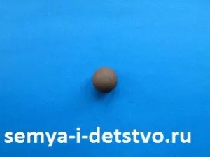 Ведмідь з пластиліну - майстер-клас з ліплення (пластиліну) Ведмідь з пластиліну - майстер-клас з ліплення