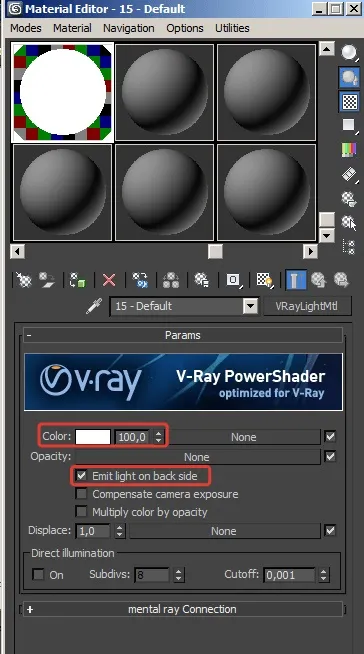 матеріал vraylightmtl