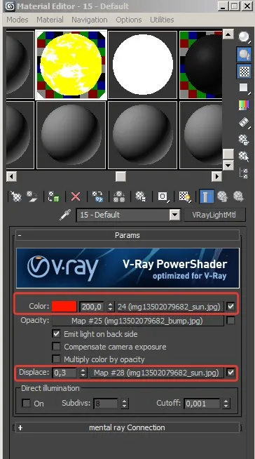 матеріал vraylightmtl