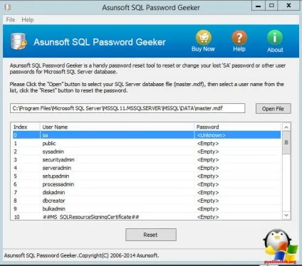 Міняємо пароль sa в sql, настройка серверів windows і linux