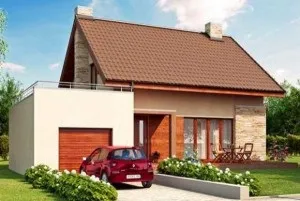 Мінімальна відстань між житловим будинком та гаражем