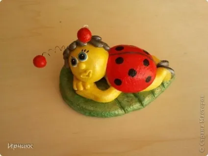 Мк сонечко і черепашка з солоного тіста - ярмарок майстрів - ручна робота, handmade (щоб вусики міцно трималися) Мк сонечко і черепашка з солоного тіста - ярмарок майстрів - ручна робота, handmade