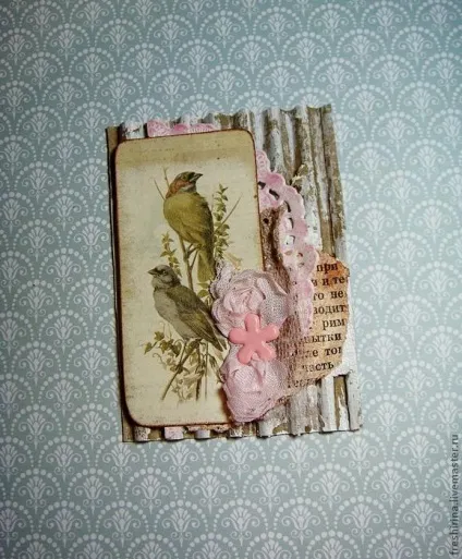 Мк artist trading card (атс) - ярмарок майстрів - ручна робота, handmade (робота) Мк artist trading card (атс) - ярмарок майстрів - ручна робота, handmade