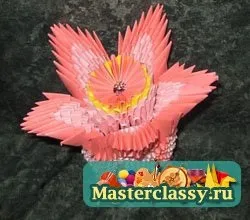 Модульне орігамі лілія