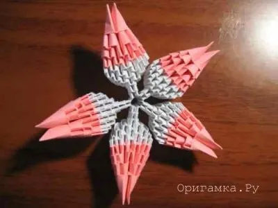 Модульне орігамі лілія майстер клас (орігамі) Модульне орігамі лілія майстер клас