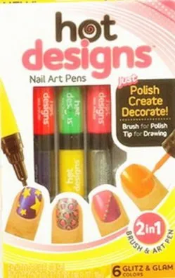Набір лаків-фломастерів для нігтів nail art pens, мій огляд (лаків-фломастерів) Набір лаків-фломастерів для нігтів nail art pens, мій огляд