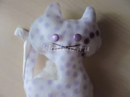 М'яка іграшка кошеня своїми руками