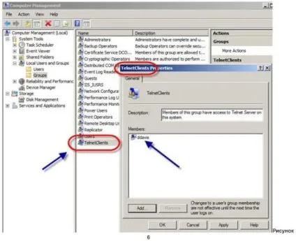 Налаштування telnet сервера на win2008, blog of khlebalin dmitriy (імені користувача прав) Налаштування telnet сервера на win2008, blog of khlebalin dmitriy