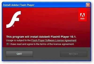 Не встановлюється adobe flash player в опері, чому не встановлюється