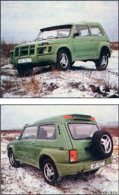 Нива ваз-21218 (Бронто) - розповідь про створення та огляд (задньої частини кузова) Нива ваз-21218 (Бронто) - розповідь про створення та огляд