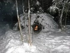Ночівля в зимовому лісі, секрети виживання в агресивному середовищі (ночівля) Ночівля в зимовому лісі, секрети виживання в агресивному середовищі