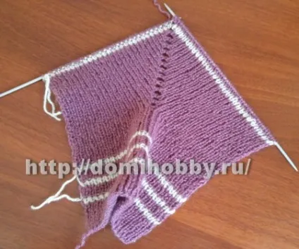 Шкарпетки на двох спицях (шкарпетки спицями) Шкарпетки на двох спицях