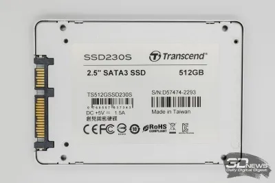 Огляд ssd-накопичувача transcend ssd230 ера 3d nand настає (ssd230) Огляд ssd-накопичувача transcend ssd230 ера 3d nand настає