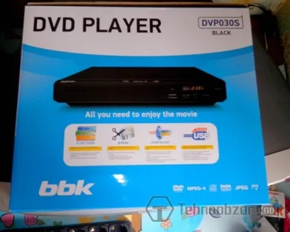 Огляд dvd плеєра bbk