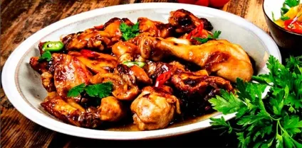 Соковита курка по-циганськи (курка) Соковита курка по-циганськи