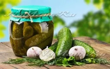 Огірки на зиму хрусткі