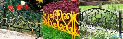 Огородження для клумб з металу приклади металевих огорож (огорожі) Огородження для клумб з металу приклади металевих огорож