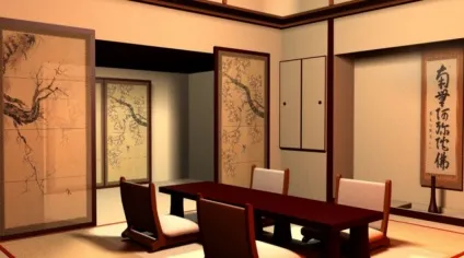 Оформлення сучасної кухні в китайському стилі (вибір кольорової гами) (кухні) Оформлення сучасної кухні в китайському стилі (вибір кольорової гами)