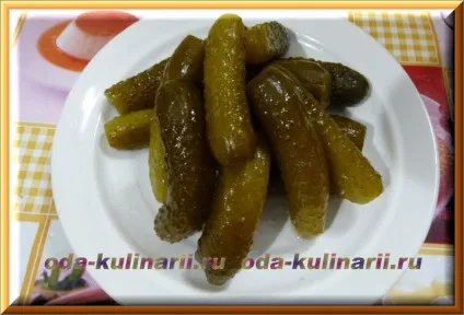 Огірочки бочкові хрусткі, ода кулінарії (бочкові огірки на зиму в банках) Огірочки бочкові хрусткі, ода кулінарії