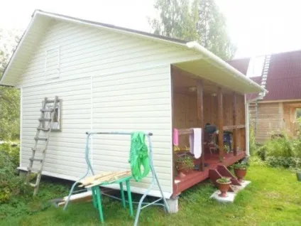 Оздоблення лазні сайдингом і деякі нюанси обробки (сайдингом) Оздоблення лазні сайдингом і деякі нюанси обробки