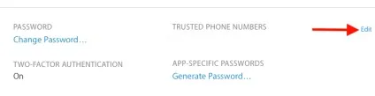 Відключити ідентифікатор apple двухфакторной перевірки справжності - скритність параметри (безпеки) Відключити ідентифікатор apple двухфакторной перевірки справжності - скритність параметри