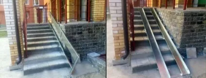 Відкидний пандус установка складного своїми руками (складного) Відкидний пандус установка складного своїми руками