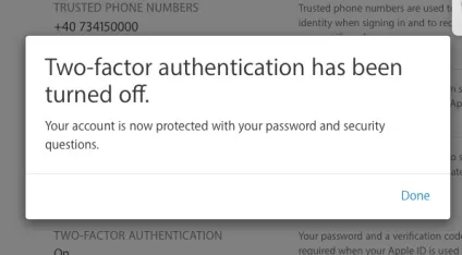 Відключити ідентифікатор apple двухфакторной перевірки справжності - скритність параметри (відключити ідентифікатор apple двухфакторной перевірки автентичності) Відключити ідентифікатор apple двухфакторной перевірки справжності - скритність параметри