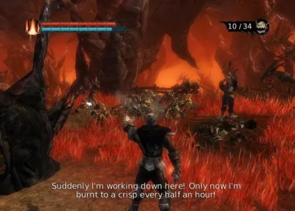 Overlord raising hell