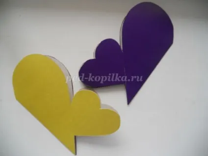 Листівки - валентинки з паперу своїми руками