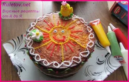 Великдень сирна - рецепт, смачна випічка (сирна) Великдень сирна - рецепт, смачна випічка