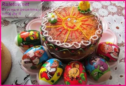 Великдень сирна - рецепт, смачна випічка (смачна) Великдень сирна - рецепт, смачна випічка