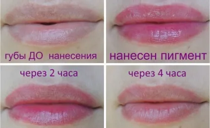 Пігменти губ перманентного макіяжу (макіяжу) Пігменти губ перманентного макіяжу
