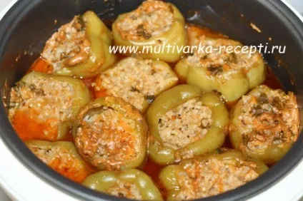 Перець фарширований в мультиварці