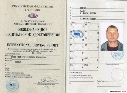 Переклад водійських прав