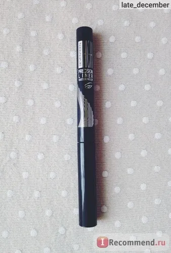 Підводка для очей seventeen high precision liner waterproof - «гарний ефект, але він не